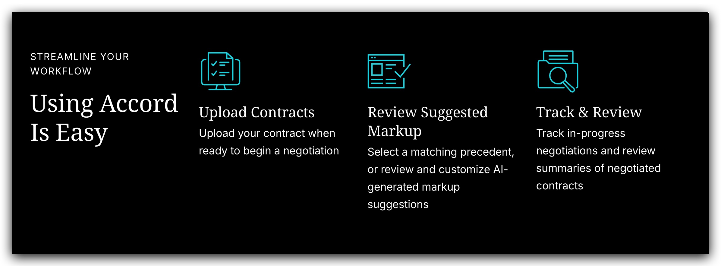 Accord - Contract Negotiation Platform - Product Management Project