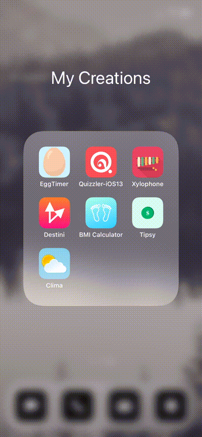 Clima Weather App - iOS