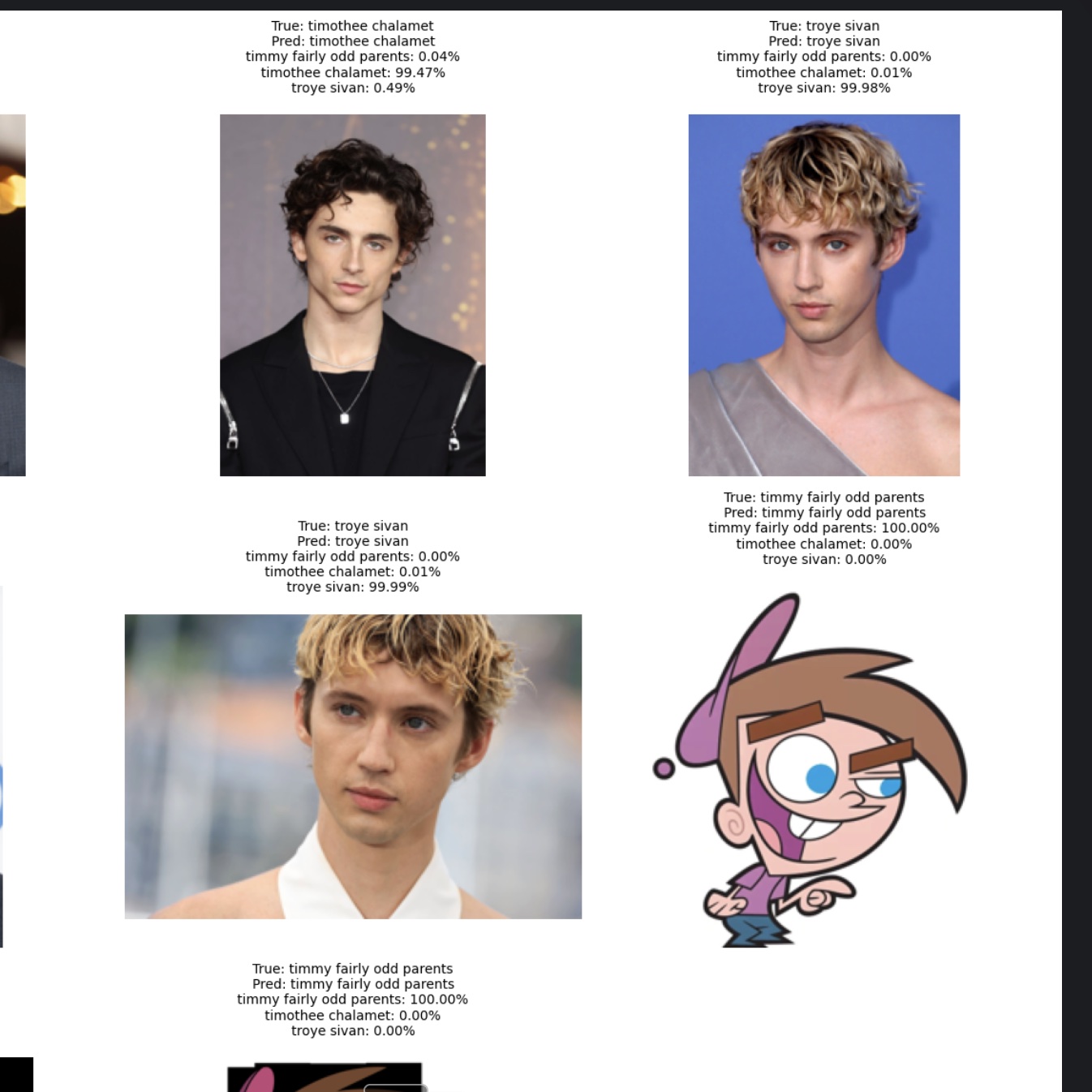 Timmy or Troye - Deep Learning Image Classifier - AI/ML Project