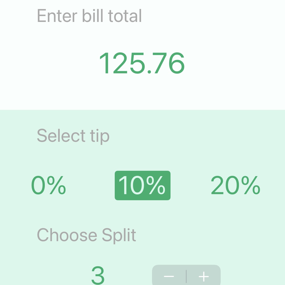 Tip Calculator - iOS - Engineering Project